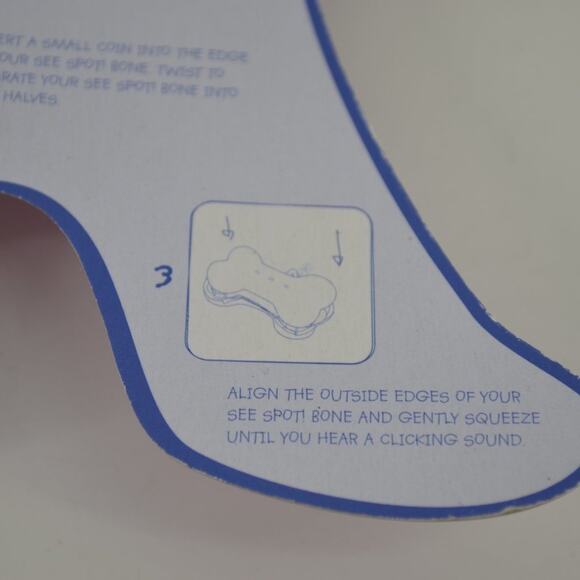 See Spot! Blinking Bone Barbie Pink Dog Pet Accessory for collar - Picture 12 of 16